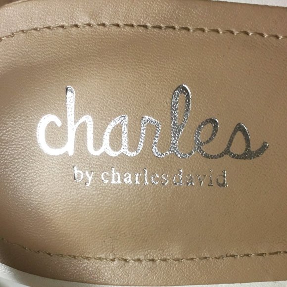 CHARLES BY CHARLES DAVID "Lambert" Cork heeled sandal - Picture 12 of 14